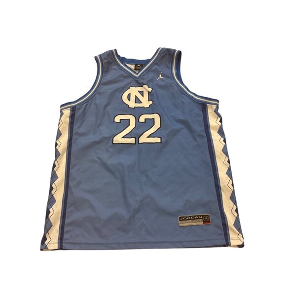 Nike Air Jordan North Carolina Tar Heels #22 Basketball Jersey Men's Large - Picture 1 of 8